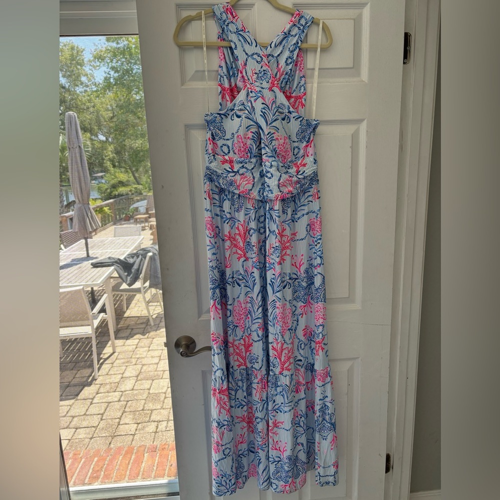 NWT Lilly Pulitzer Floral Maxi Dress XL